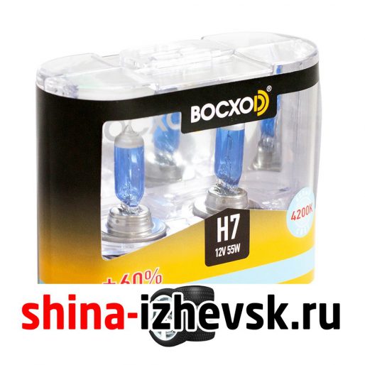 Лампа галогеновая BocxoD — H7-55 Вт, 2 шт. в Ижевске